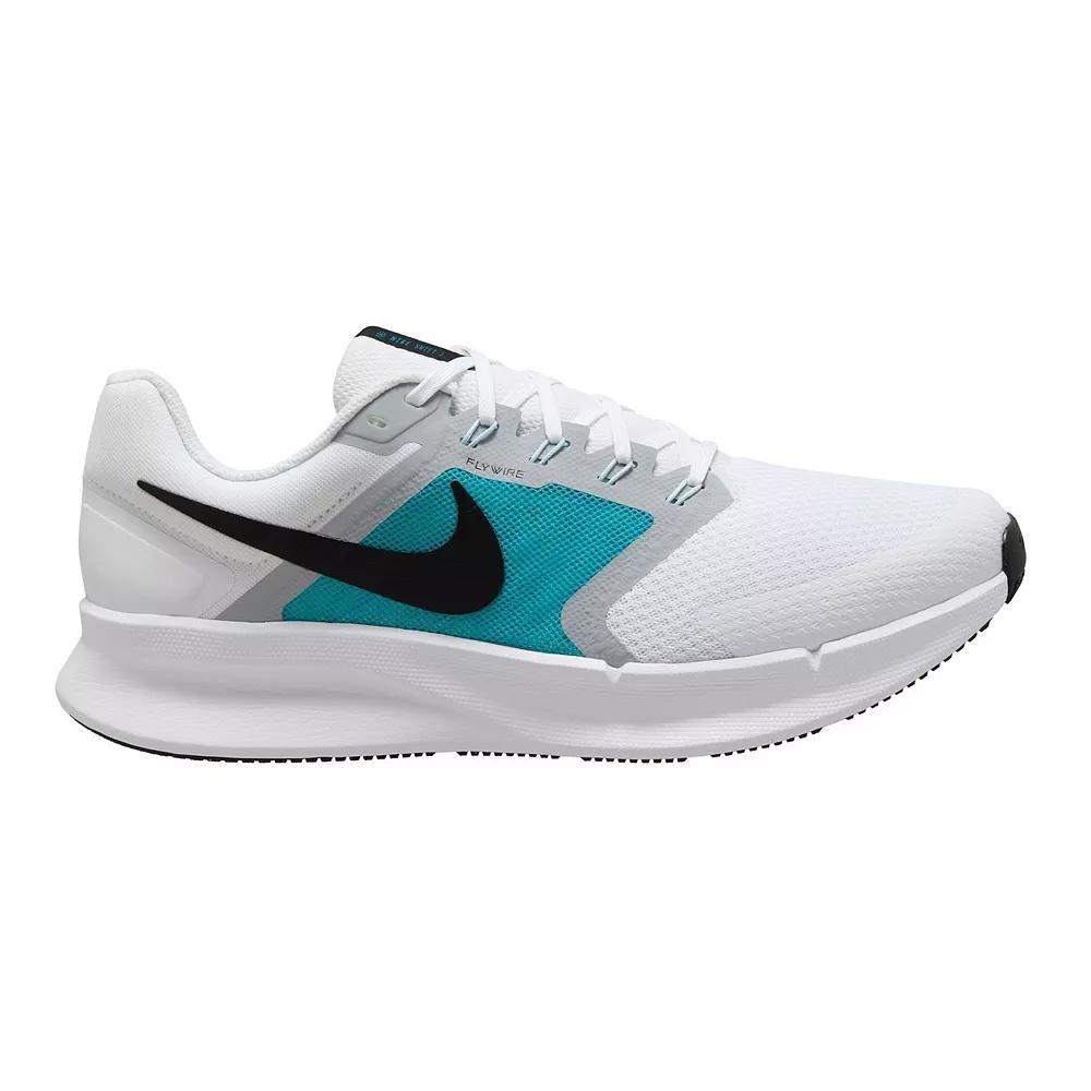 Nike Run Swift 3 Men's Road Running Shoes, Size: 14, White Black Cactus Product Image