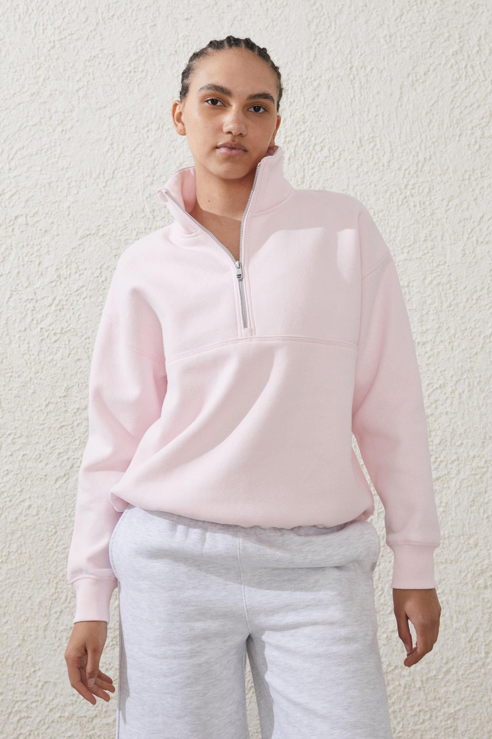 Plush Essential Half Zip Jumper Product Image