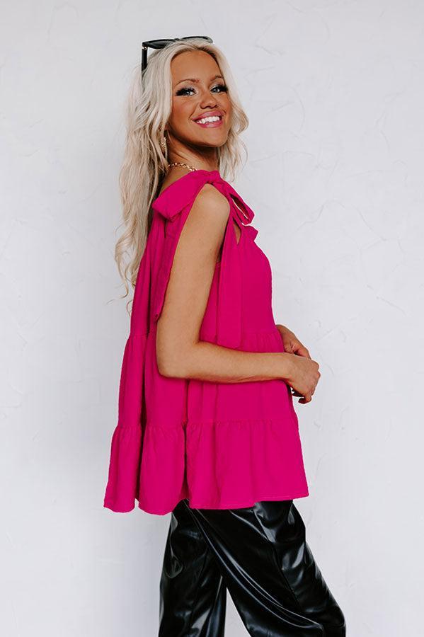Dancing In Brooklyn One Shoulder Top Product Image