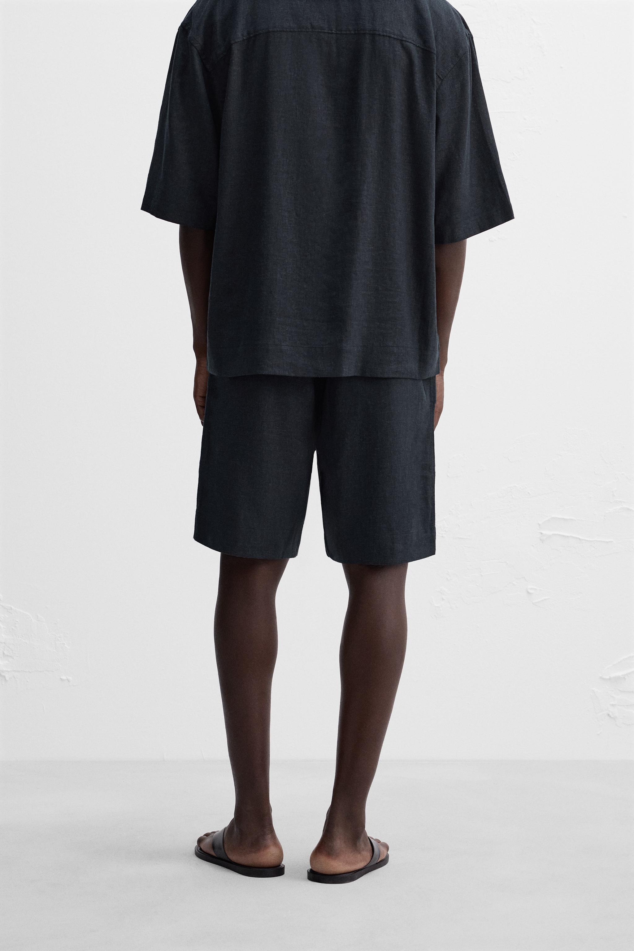 LINEN - VISCOSE SHORTS Product Image