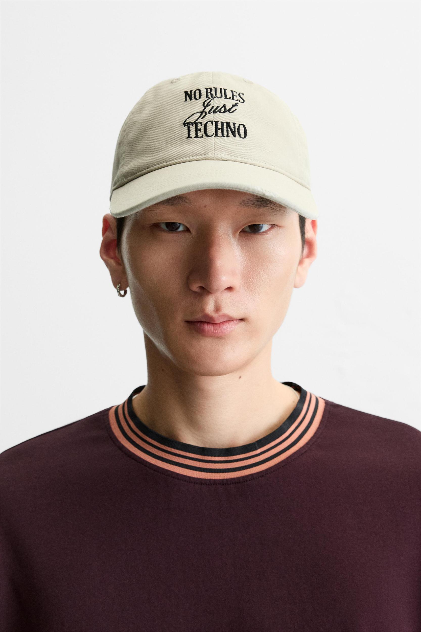 EMBROIDERED WASHED CAP Product Image