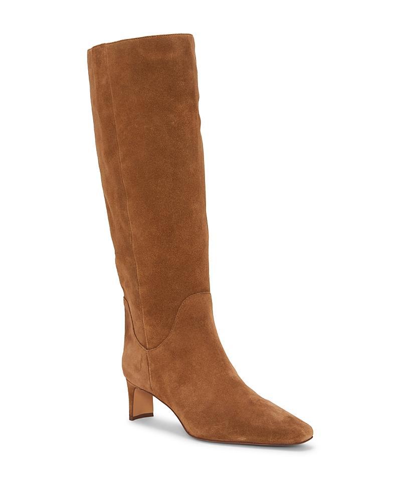 Vince Camuto Womens Avriah Extra Wide Calf Mid Heel Knee High Boots Product Image
