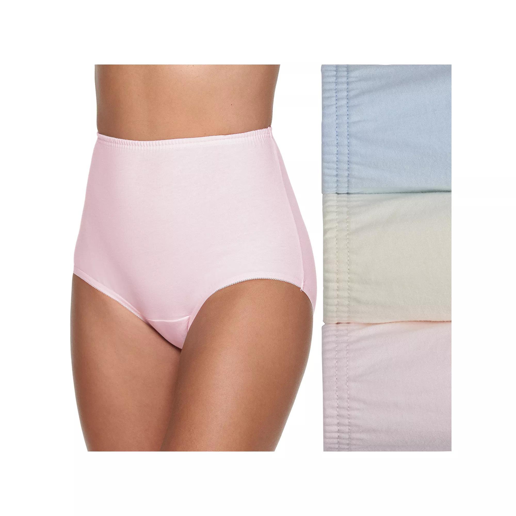 Womens Vanity Fair Lingerie Perfectly Yours Ravissant 3-Pack Brief Panty Set 15711 Product Image