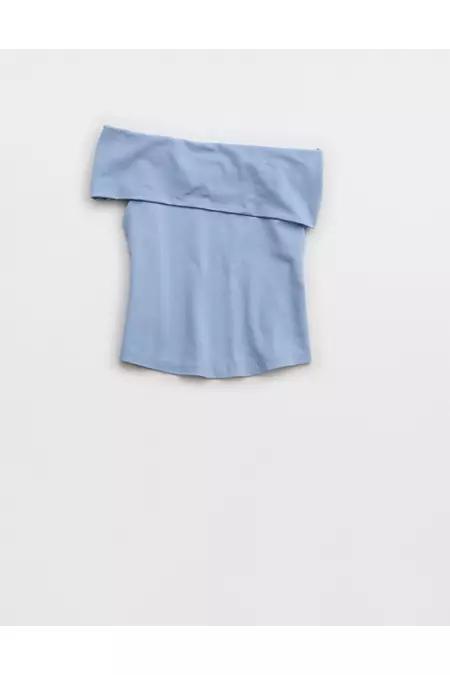 Aerie Chill Up Off The Shoulder Top Women's Product Image