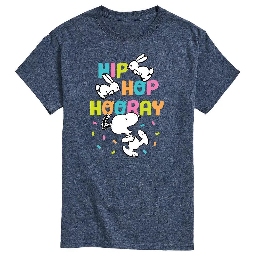 Mens Peanuts Easter Hip Hop Hooray Graphic Tee Product Image