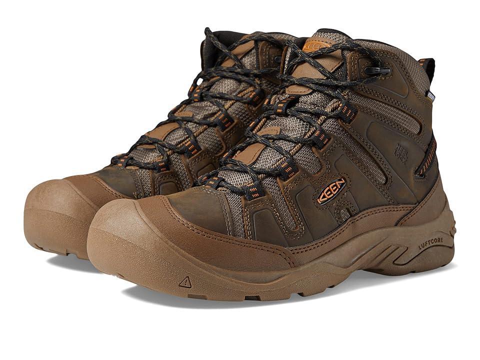 KEEN Mens Circadia Mid Hiking Waterproof Boots Product Image