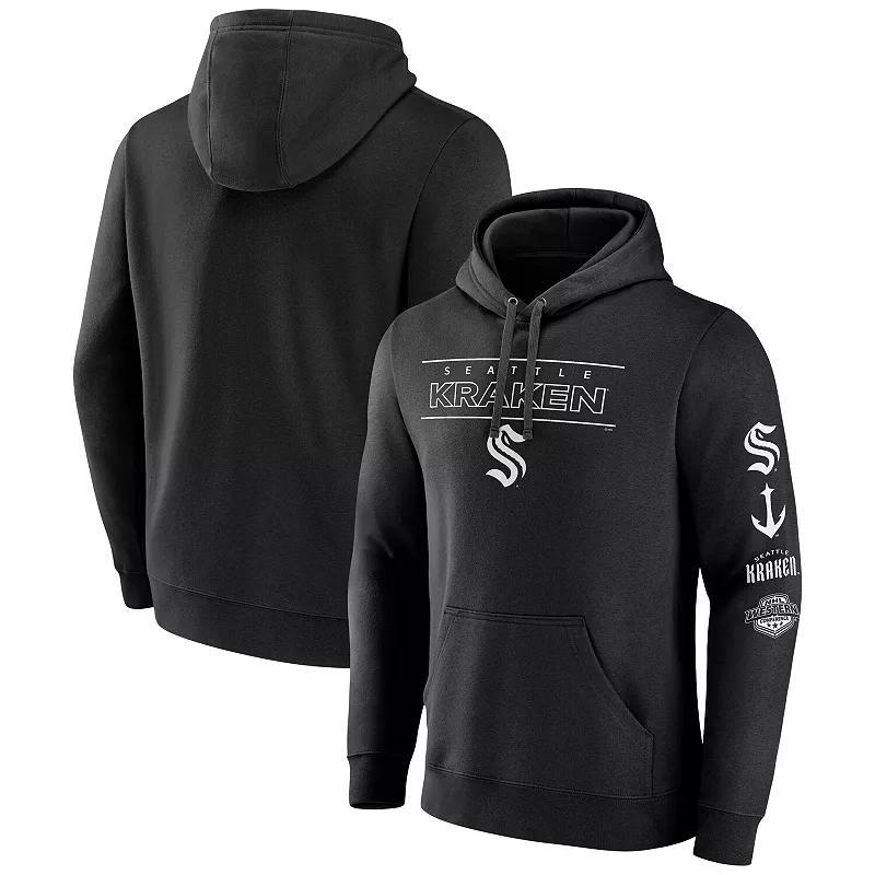 Men's Fanatics  Navy Cal Bears Team Lockup Pullover Hoodie, Size: 2XL, Blue Product Image
