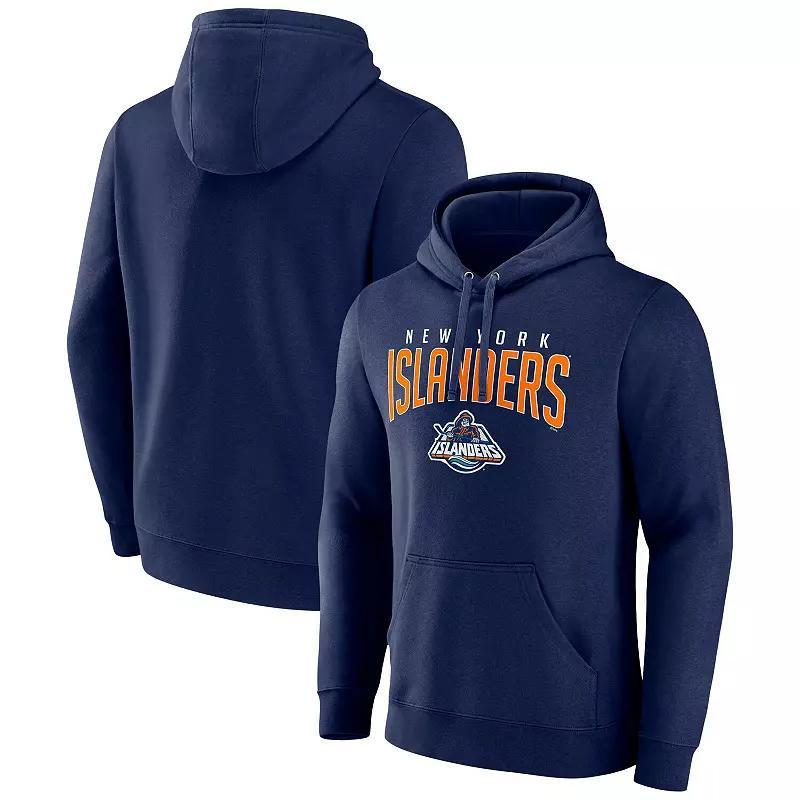 Men's Fanatics Branded  Red Portland Trail Blazers Primary Logo Pullover Hoodie, Size: 2XL Product Image