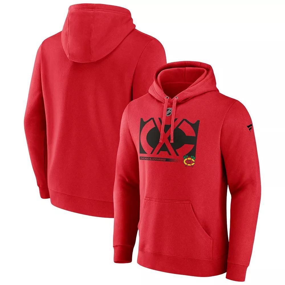 Men's Fanatics Green Miami Hurricanes Fleece Pullover Hoodie, Size: Large Product Image