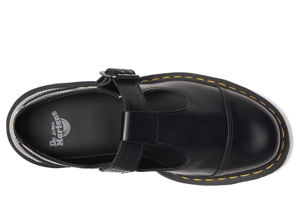 Bethan Polished Smooth Leather Platform Shoes Product Image