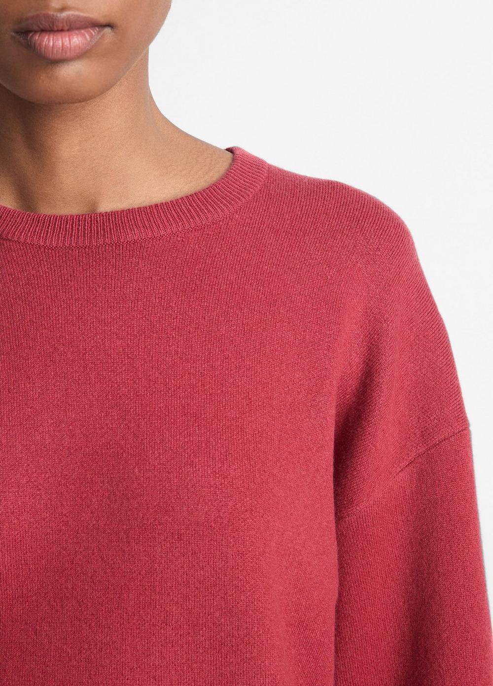 Womens Structured Wool-Blend Pullover, Raspberry, Size XS Vince Product Image
