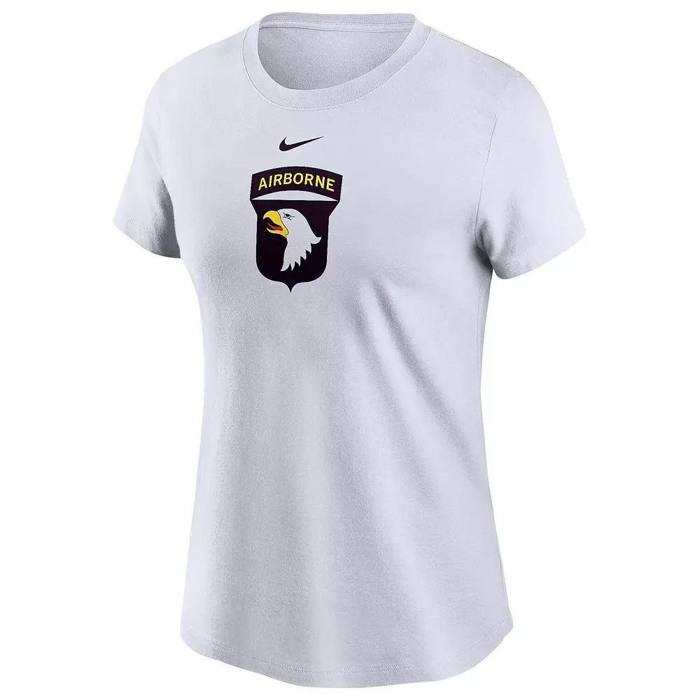 Women's Nike White Army Black Knights 2024 Rivalry Collection Airborne T-Shirt, Size: XL, Nc2 White Product Image