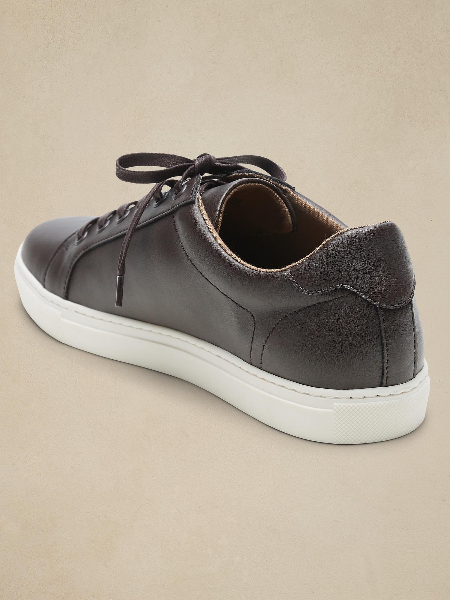 Vegan Leather Sneakers Product Image
