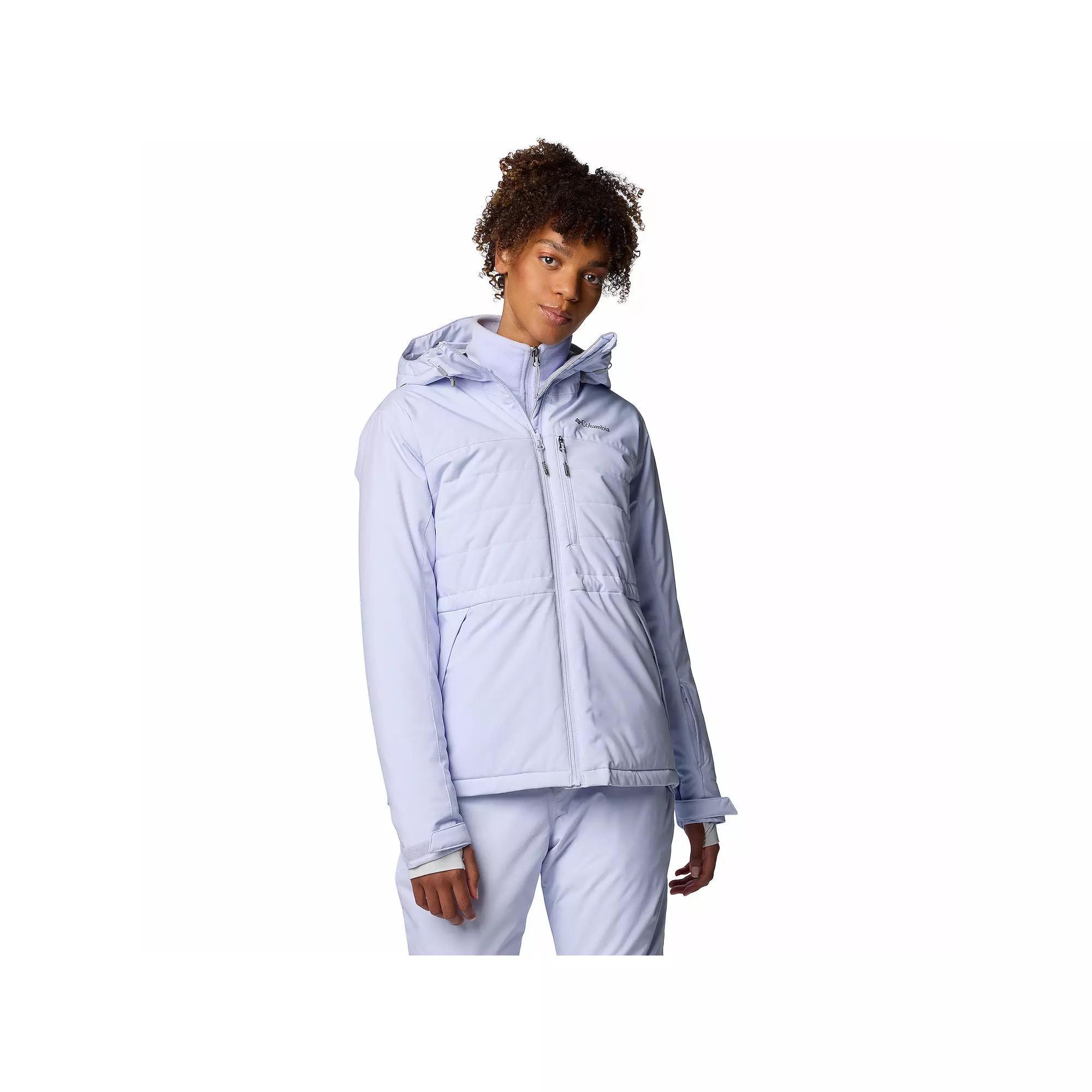 Women's Columbia Powdered Peak Insulated Jacket, Size: XL, Snowdrift Product Image