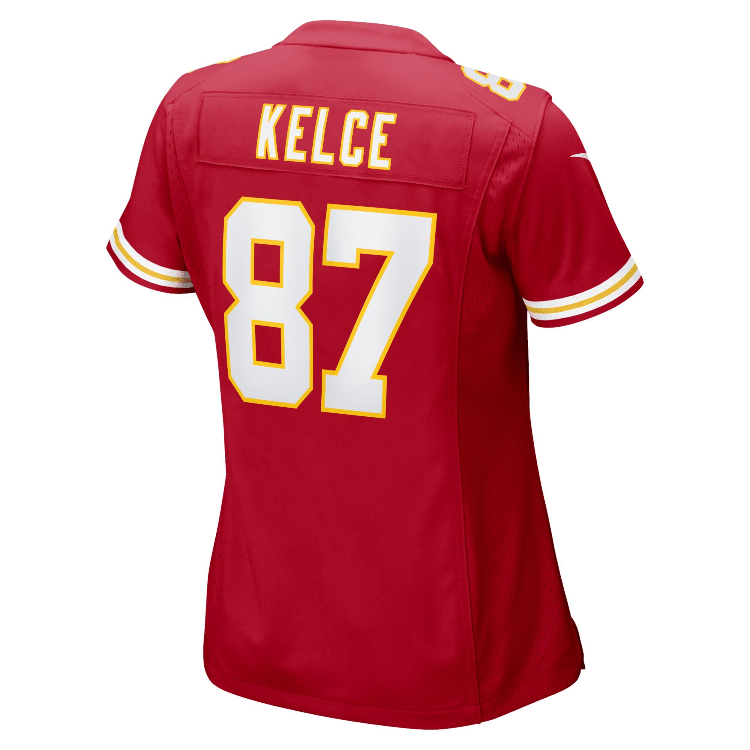 Travis Kelce Kansas City Chiefs Nike Women's NFL Game Football Jersey Product Image