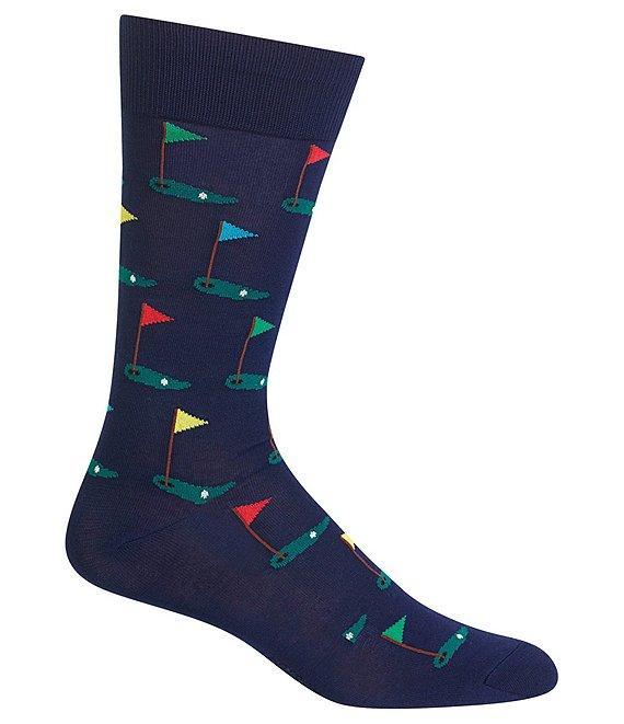 Hot Sox Novelty Golf Crew Socks Product Image