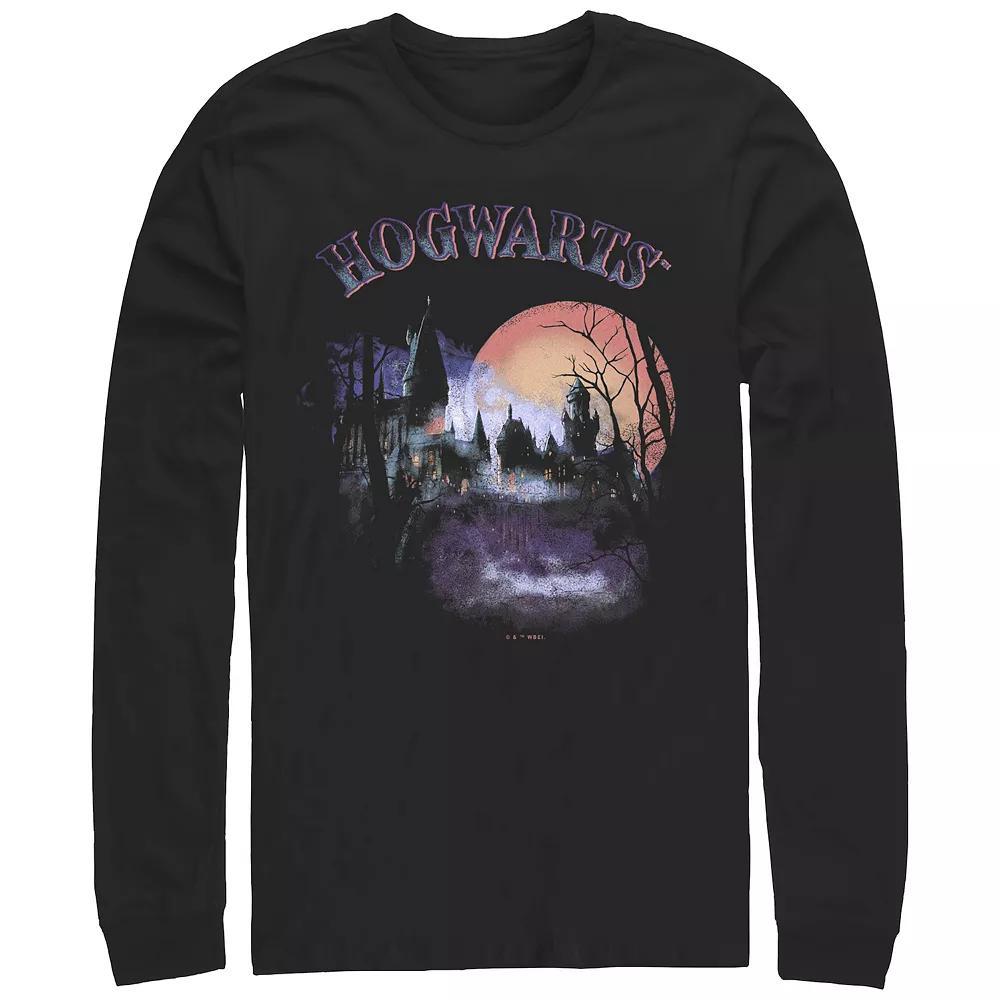 Men's Harry Potter HORRORGWARTS Graphic Tee, Size: Large, Black Product Image
