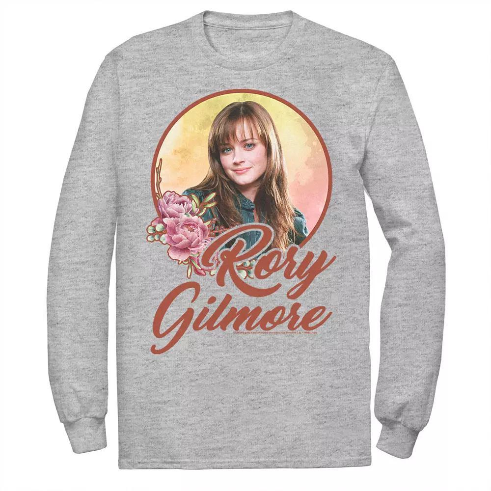 Men's Gilmore Girls Rory Gilmore Portrait Tee, Size: 3XL, Athletic Grey Product Image