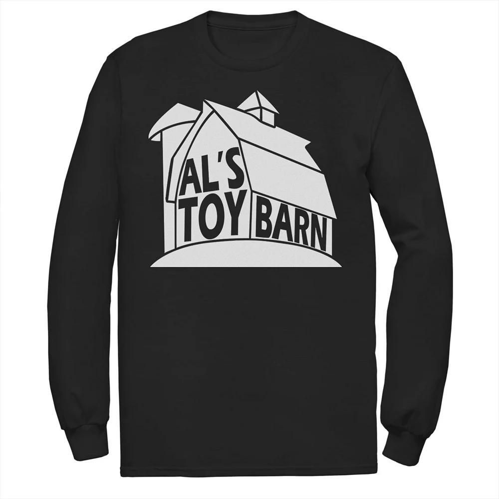 Disney / Pixar's Toy Story Men's Al's Toy Barn Logo Long Sleeve Tee, Size: Medium, Black Product Image