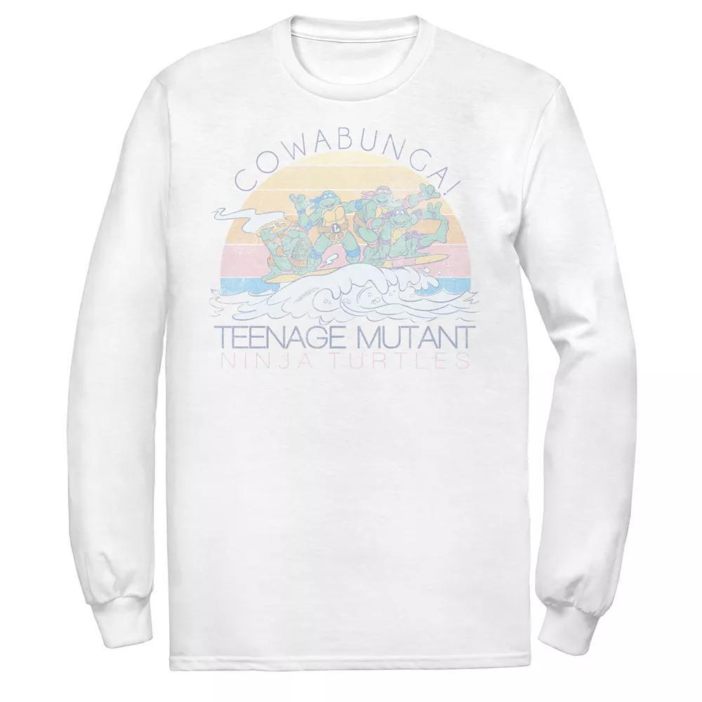 Mens Teenage Mutant Ninja Turtles Cowabunga! Group Shot Tee Product Image