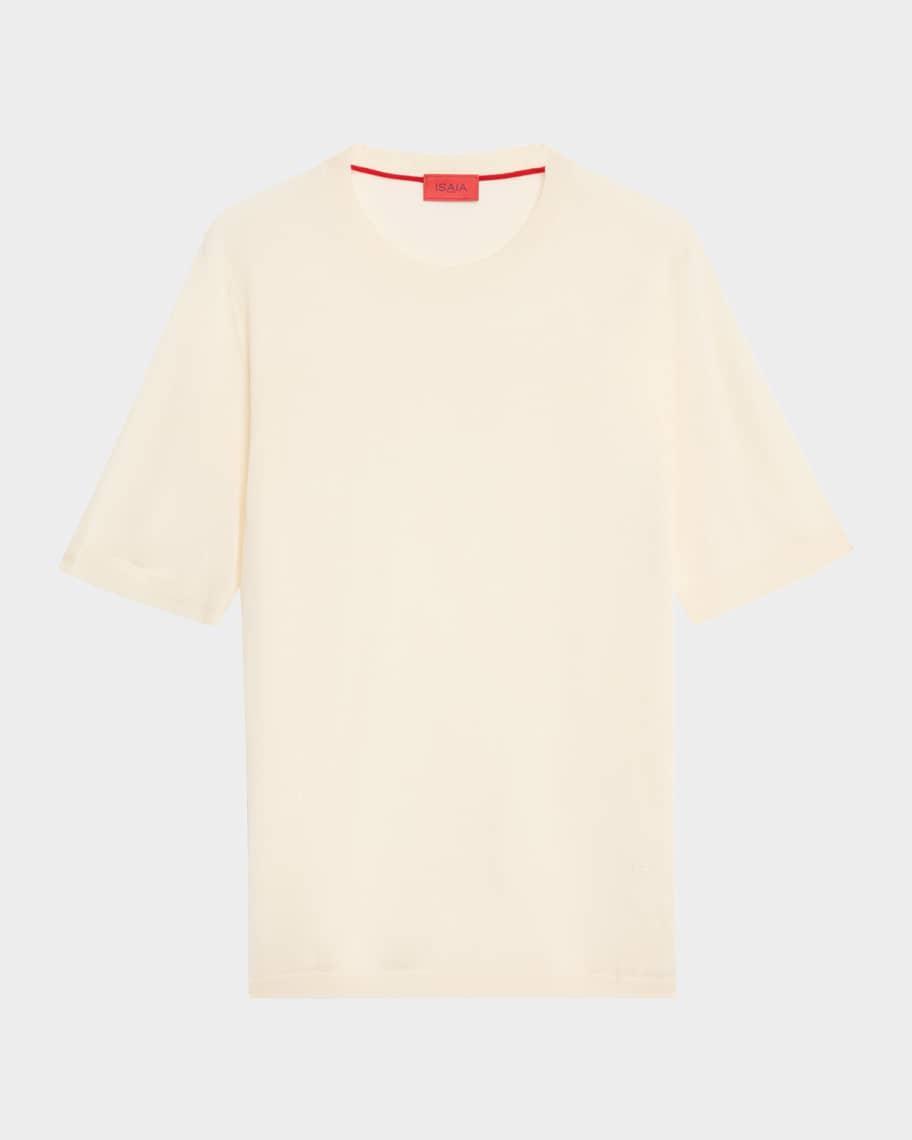 Mens Luxe Crew Knit Shirt Product Image