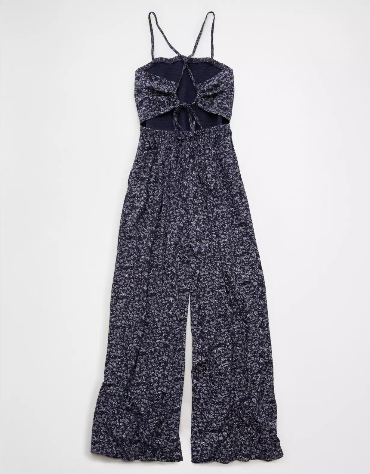 AE Sunchaser Knit Babydoll Jumpsuit Women's Product Image