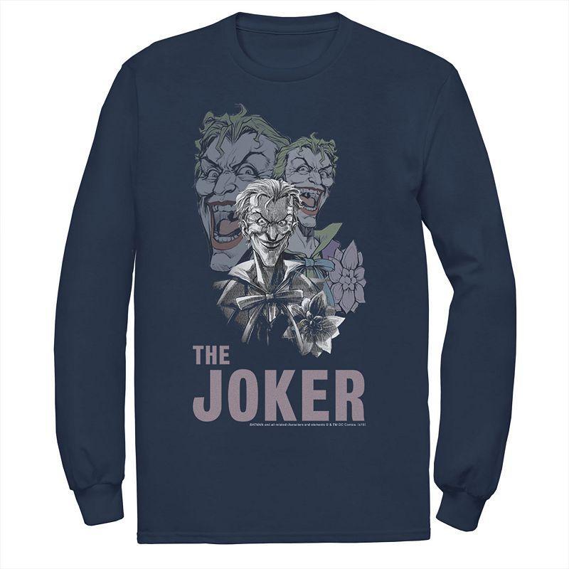 Men's DC Comics The Joker Collage Tee, Size: Small, Black Product Image