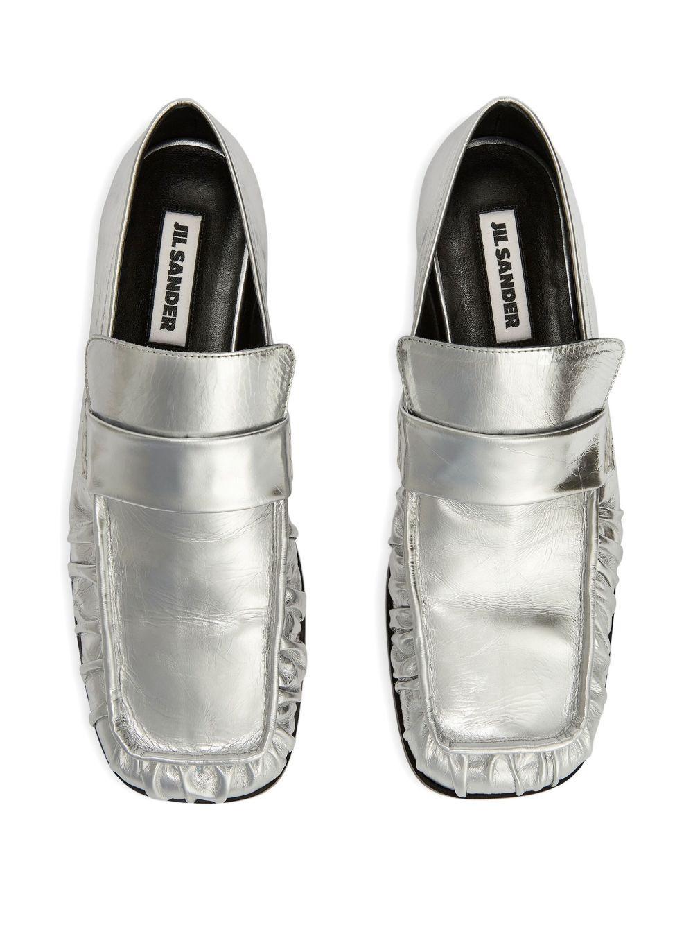 metallic loafers Product Image