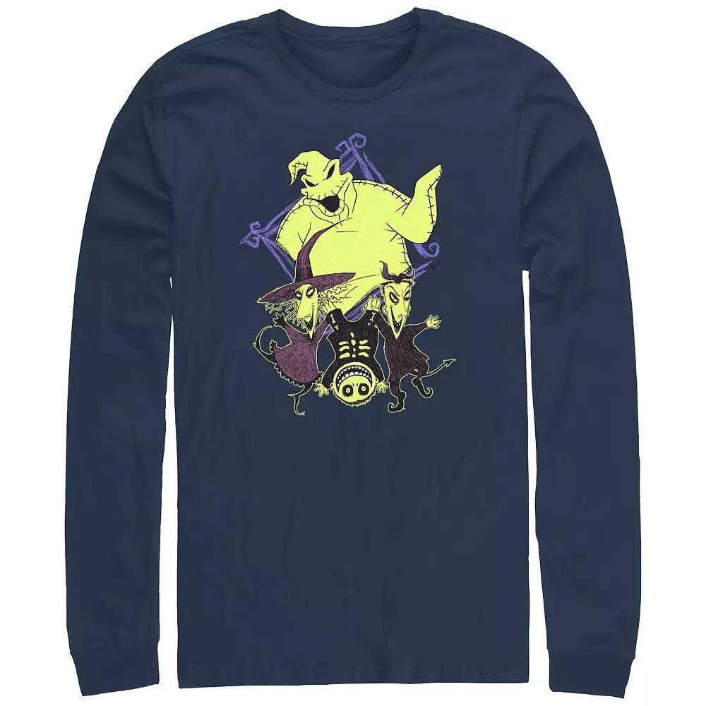 Disney's The Nightmare Before Christmas Oogie Boogie Gang Graphic Tee, Men's, Size: Large, Blue Product Image