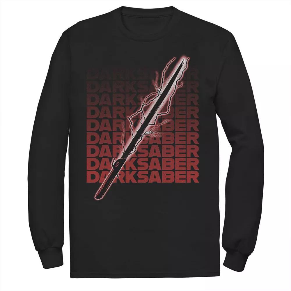 Men's Star Wars The Rise of Skywalker Chewie Copilot Long Sleeve Graphic Tee, Size: XXL, Blue Product Image