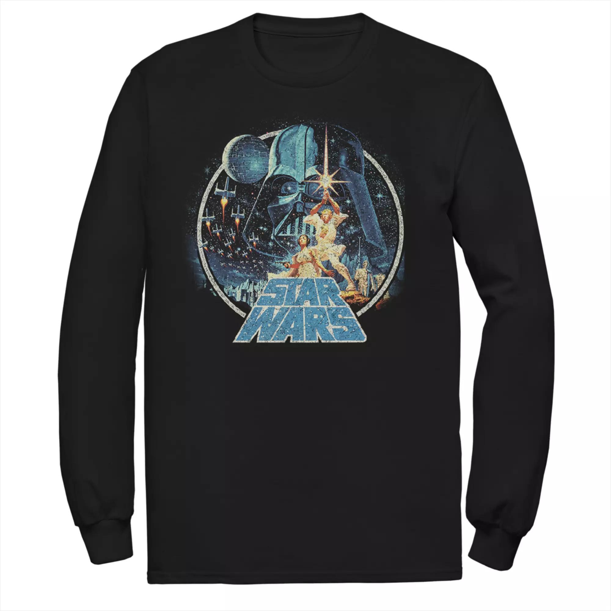 Men's Star Wars Vintage Victory Graphic Tee, Size: Small, Black Product Image