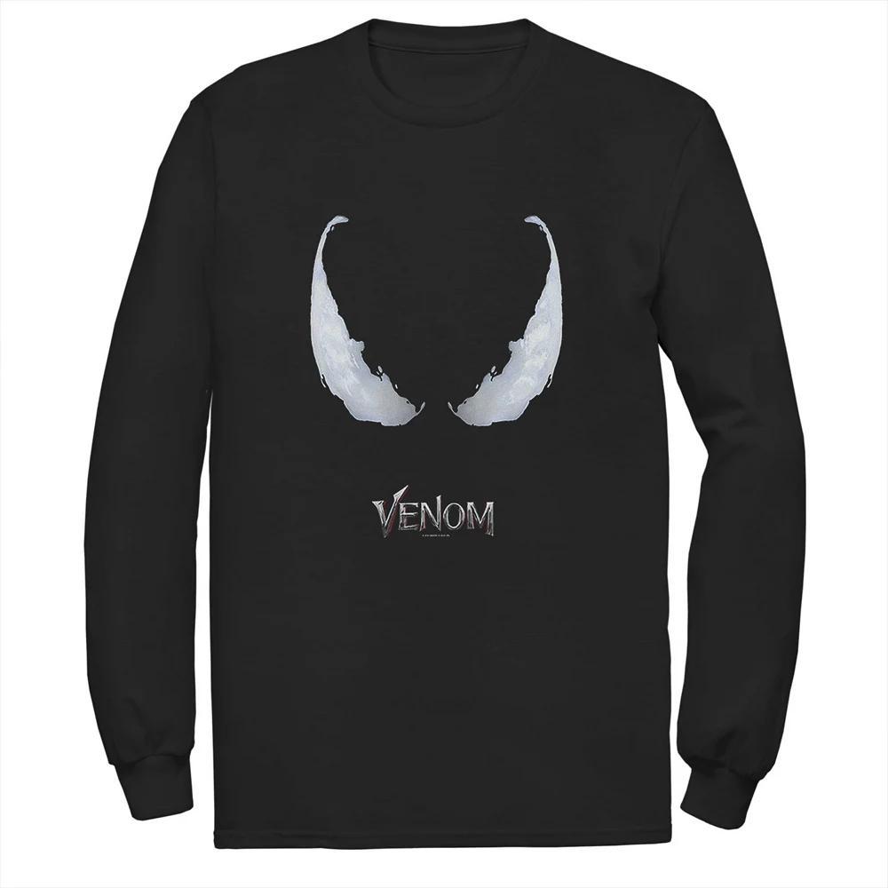 Men's Marvel Venom Staring Eyes Graphic Tee, Size: Large, Black Product Image