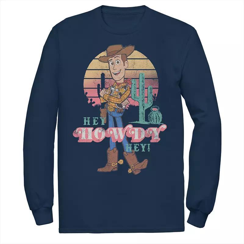 Men's Disney/Pixar Toy Story Howdy Woody Tee, Size: XXL, Blue Product Image