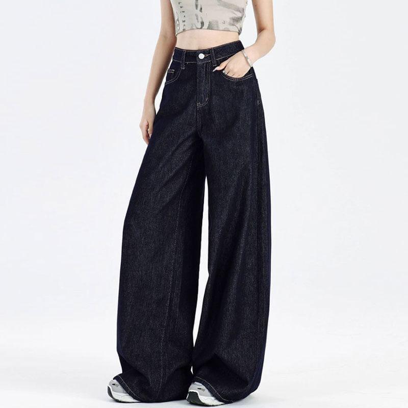 High Rise Wide Leg Jeans Product Image