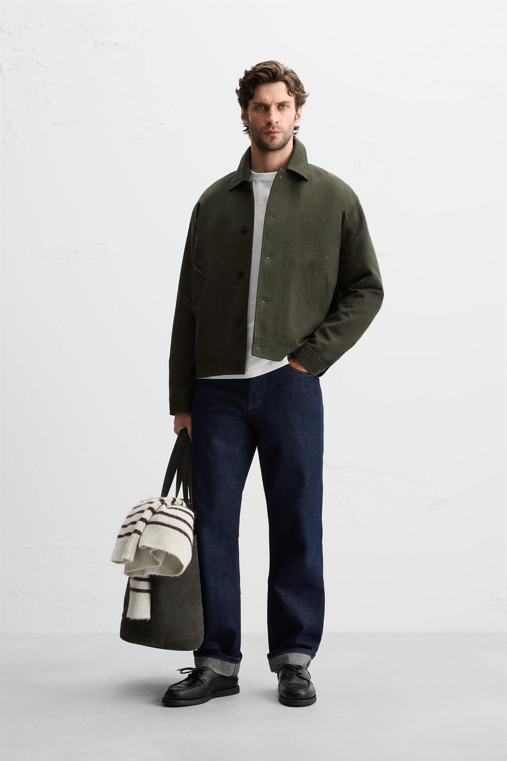TWILL STRUCTURE JACKET Product Image