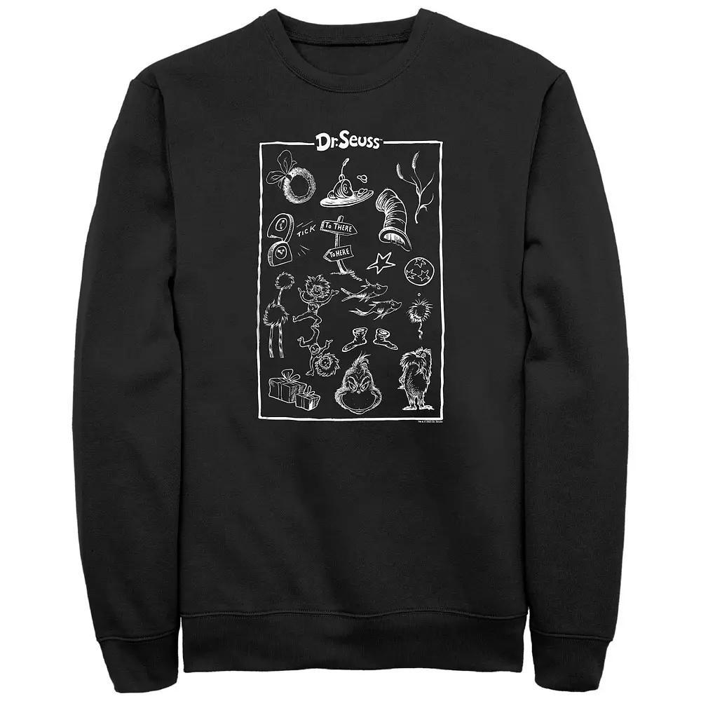 Big & Tall Dr. Seuss Collection Graphic Fleece, Mens Product Image