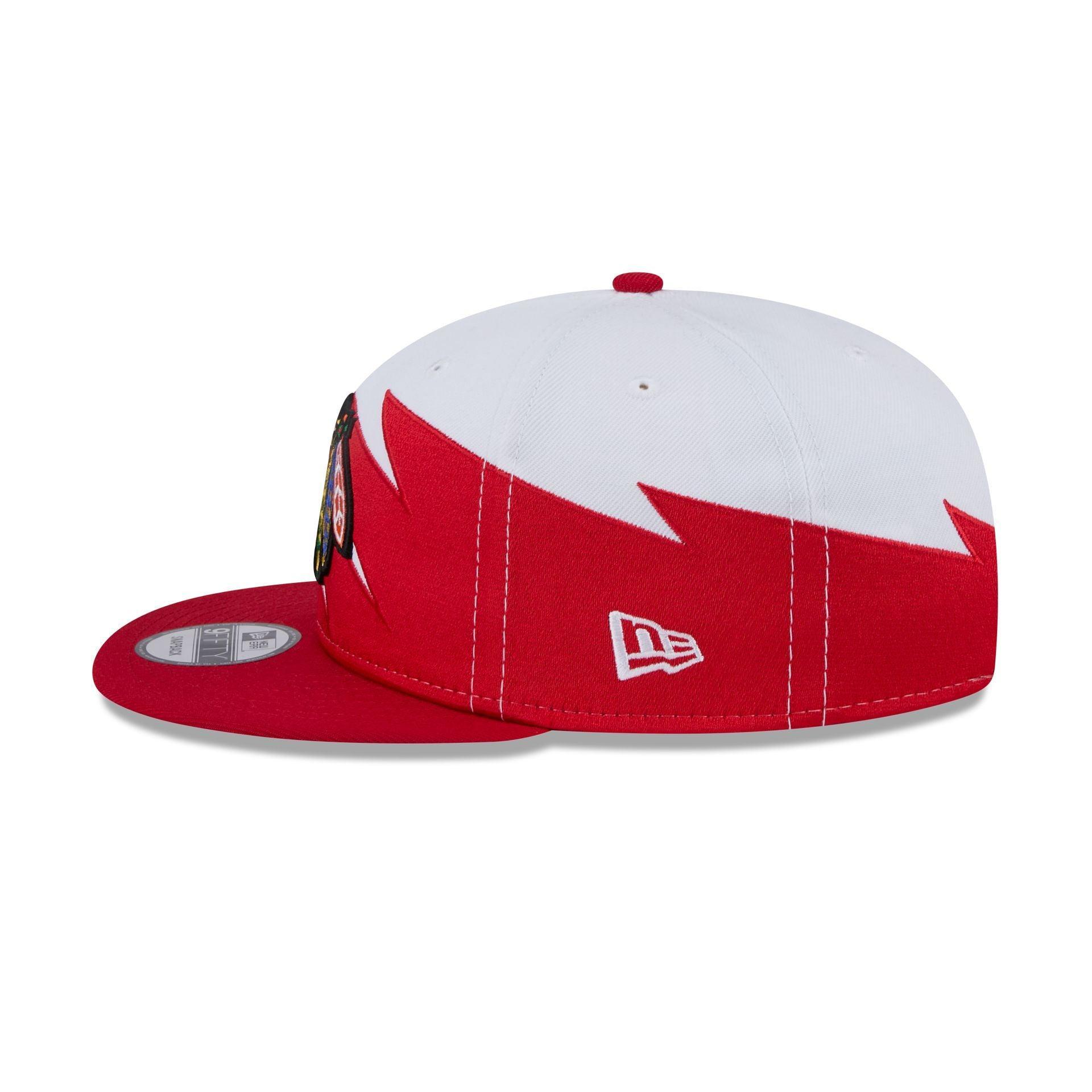Chicago Blackhawks Jagged 9FIFTY Snapback Hat Male Product Image
