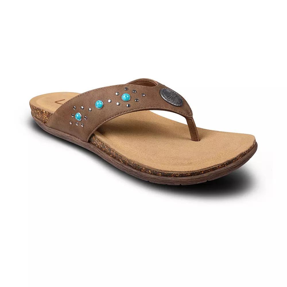 Mykos Jovie Women's Sandals, Size: 6, Brown Product Image