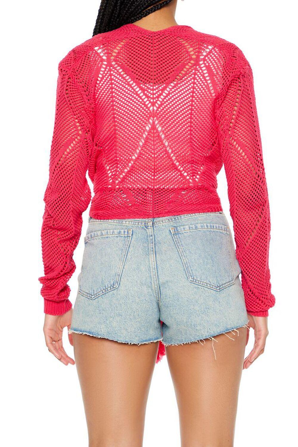 Open-Knit Tie-Front Sweater | Forever 21 Product Image