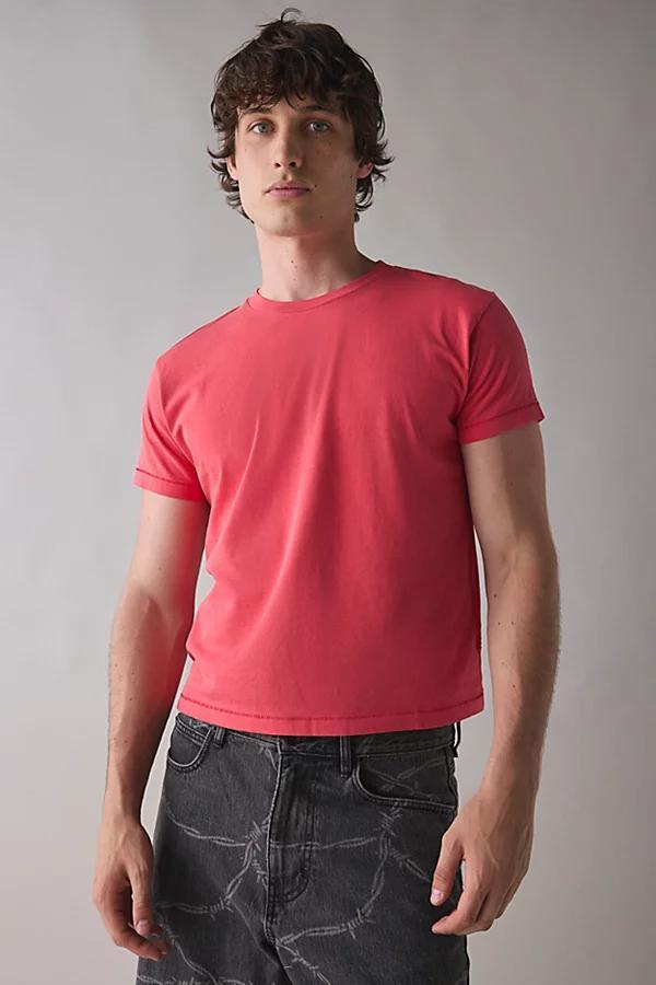 BDG Bonfire Cropped Cotton Tee Mens at Urban Outfitters Product Image