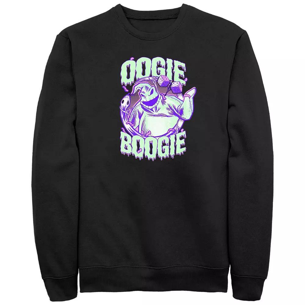 Disney's The Nightmare Before Christmas Oogie Boogie Men's Graphic Fleece, Size: XL Tall, Black Product Image