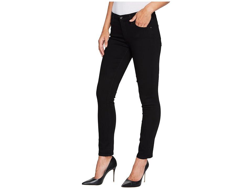 Ag Prima Mid Rise Cigarette Jeans in Black Product Image