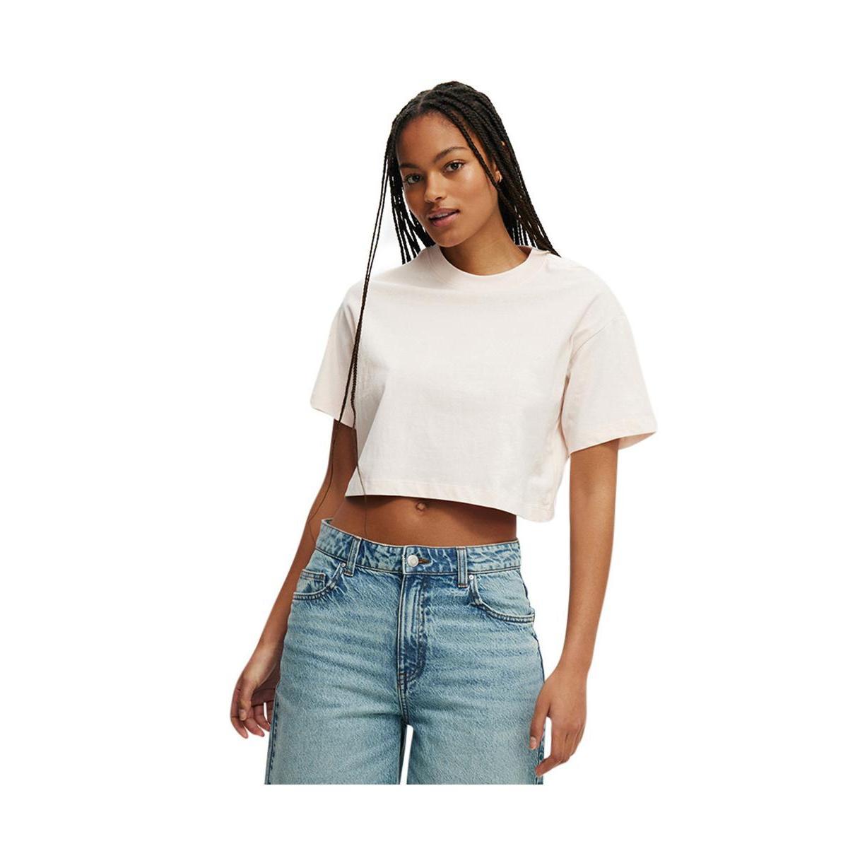 Cotton On Womens Cropped Boxy Tee Product Image