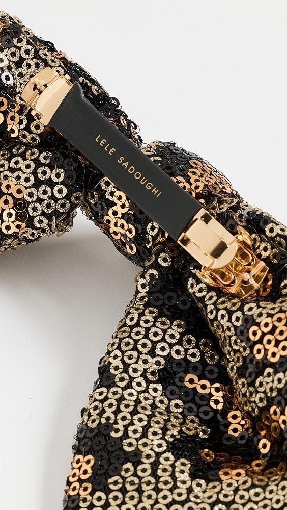 Lele Sadoughi Paloma Sequin Bow | Shopbop Product Image