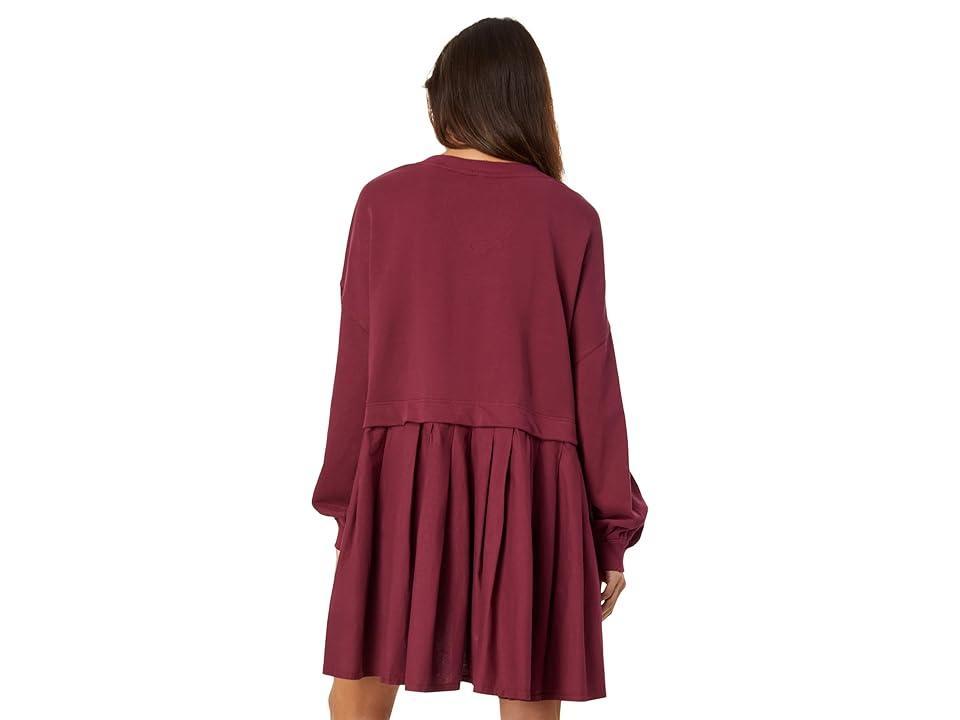 Womens Eleanor Pleated Trapeze Sweatshirt Product Image