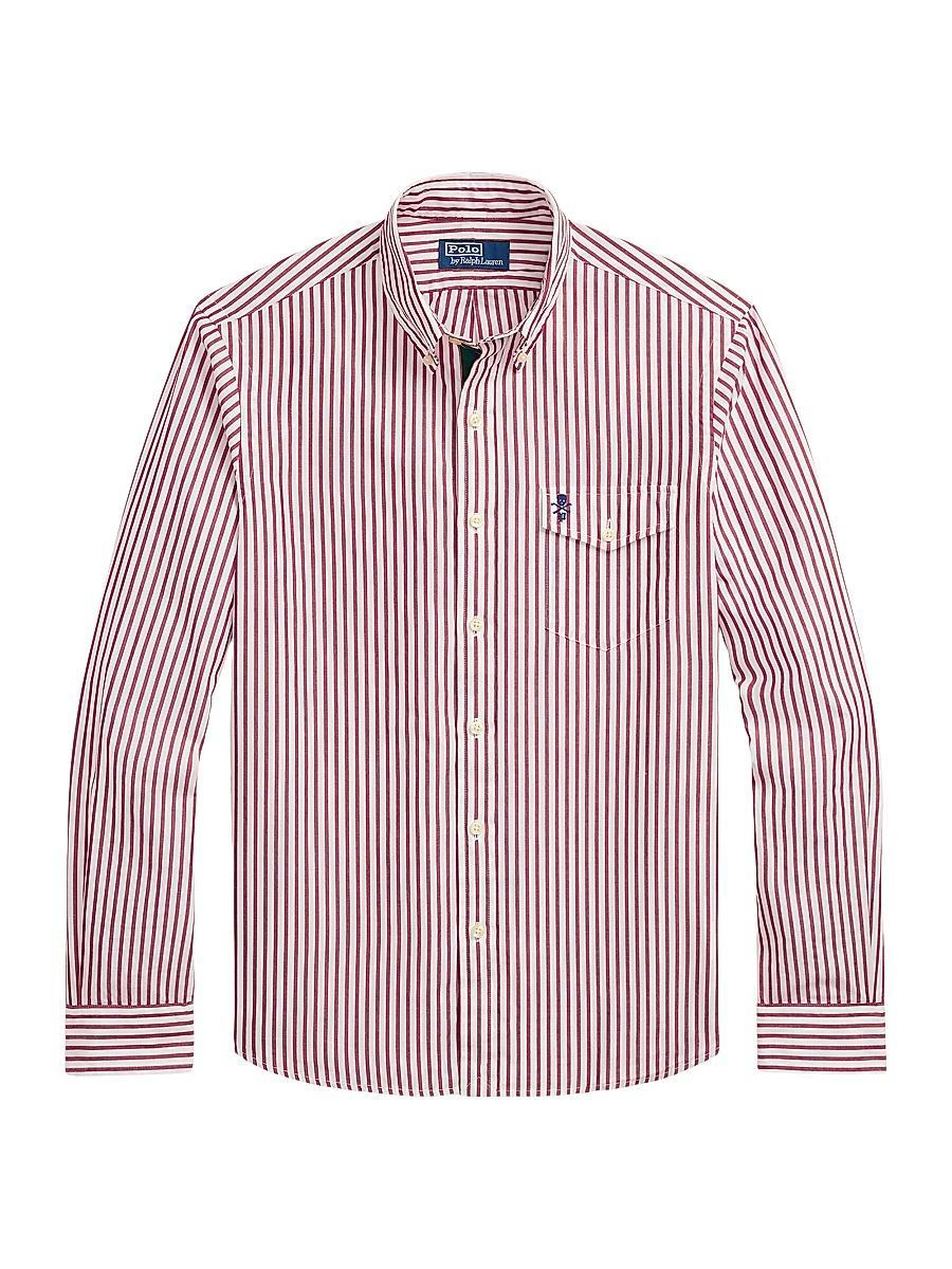Mens RL Prepster Classic-Fit Striped Shirt Product Image