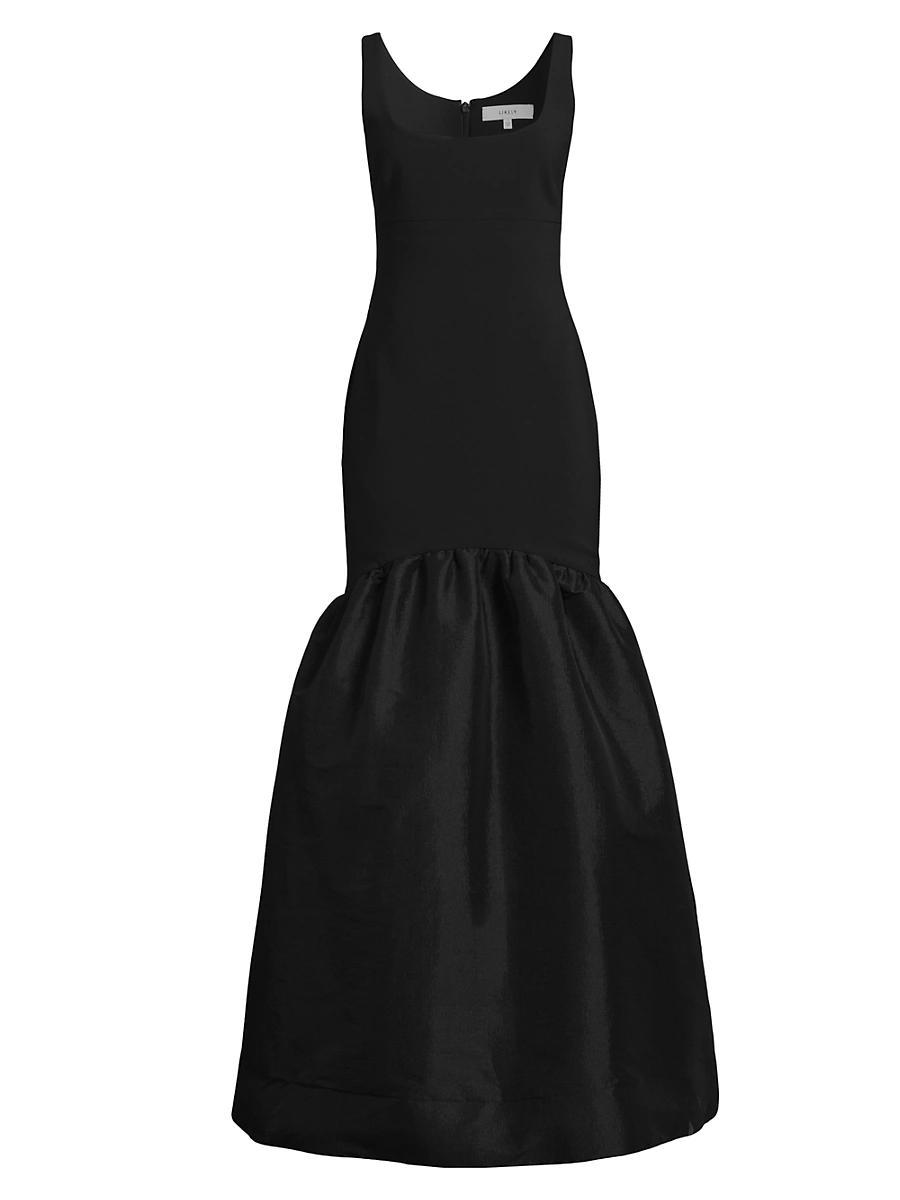 Womens Bowie Jersey Drop-Waist Gown Product Image