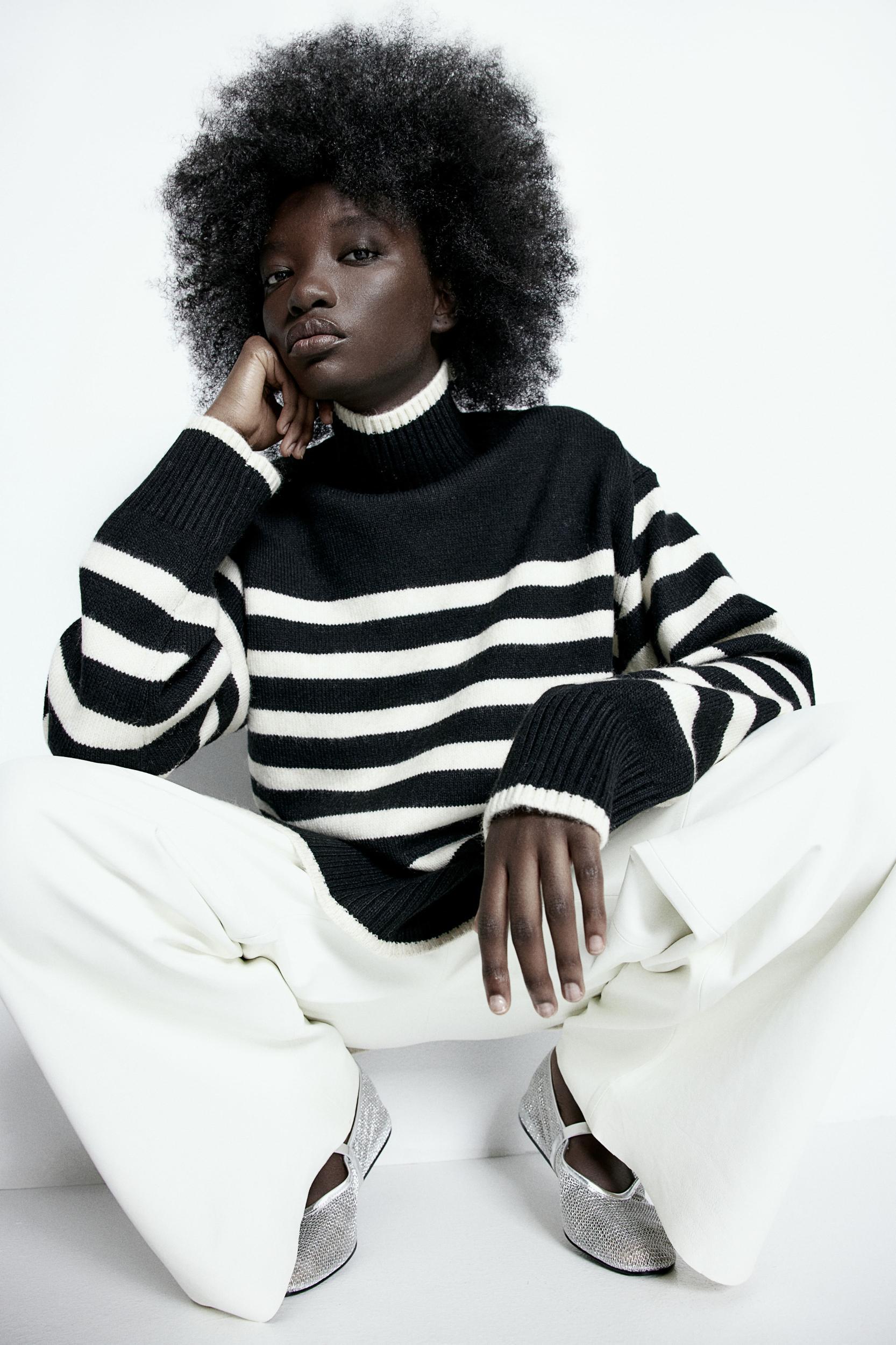 Oversized Turtleneck Sweater Product Image