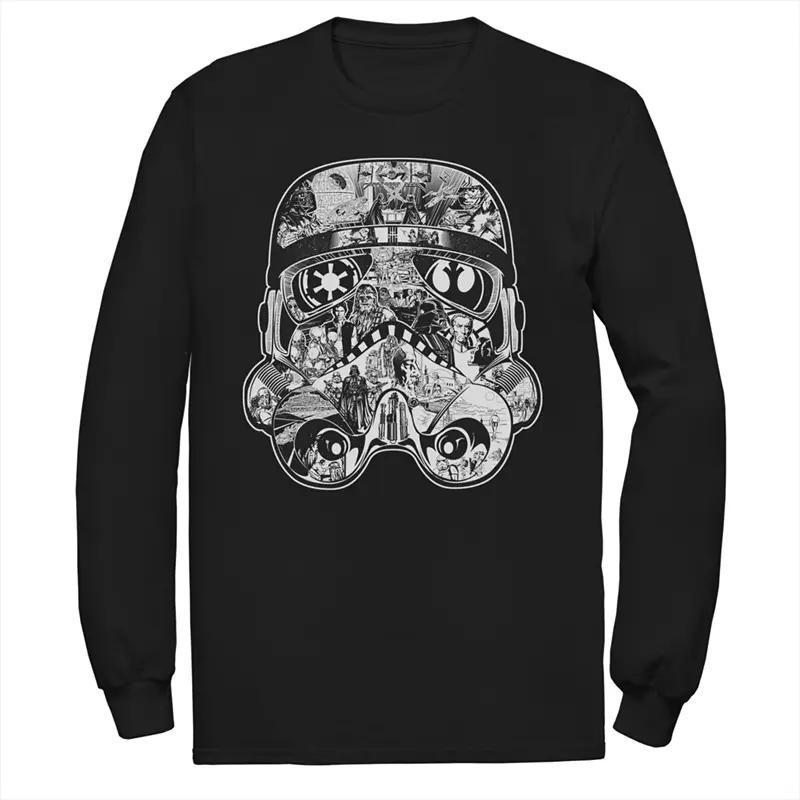 Men's Star Wars Trooper Story Graphic Tee, Size: Large, Black Product Image