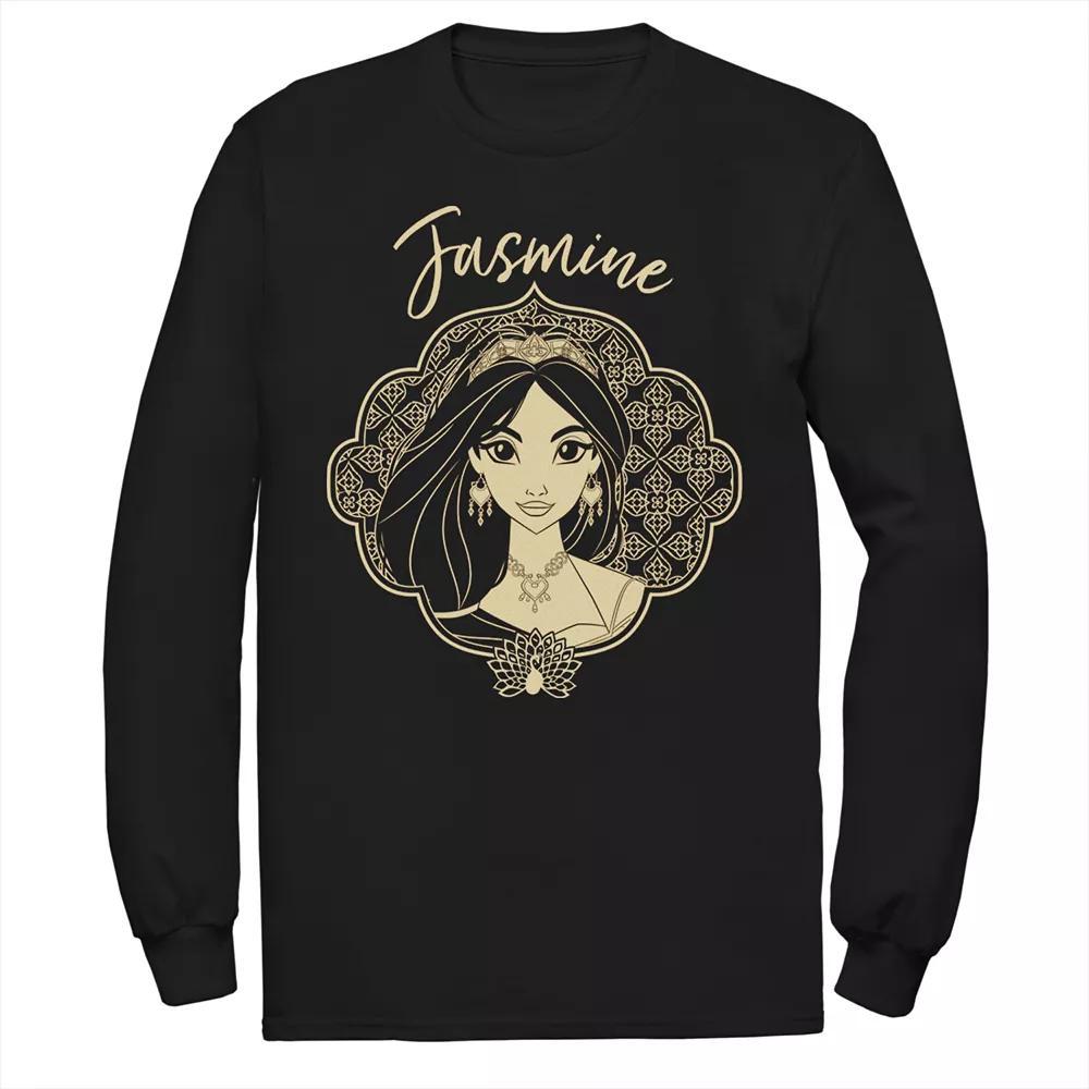 Disneys Aladdin Mens Jasmine Long Sleeve Graphic Tee Product Image